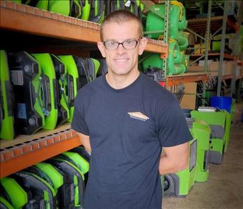 Brett Ezzell - Production Technician, team member at SERVPRO of Nixa / Branson